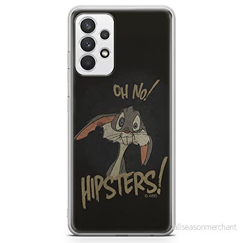ERT GROUP mobiltelefonfodral för Samsung A32 4G LTE originalt och officiellt licensierat Looney Tunes mönster Bugs 005 optimalt anpassad till formen på mobiltelefonen, fodral tillverkad av TPU plast 5903040478653
