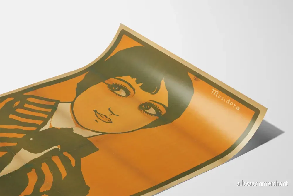 Vintageposter Musidora för retro väggdekoration - Bild 3