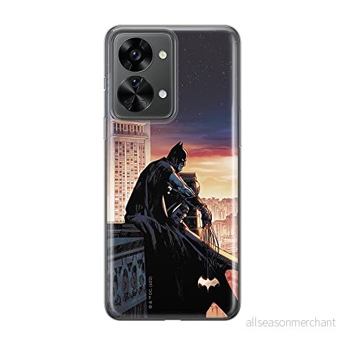 ERT GROUP mobiltelefonfodral för Oneplus NORD 2T 5G originalt och officiellt licensierat DC mönster Batman 060 optimalt anpassad till formen på mobiltelefonen, fodral tillverkad av TPU plast 5905511276966