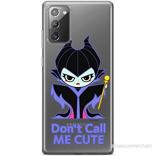 ERT GROUP mobiltelefonfodral för Samsung GALAXY NOTE 20 originalt och officiellt licensierat Disney mönster Maleficent 003 optimalt anpassad till formen på mobiltelefonen, gedeeltelijk transparant 5905131479105