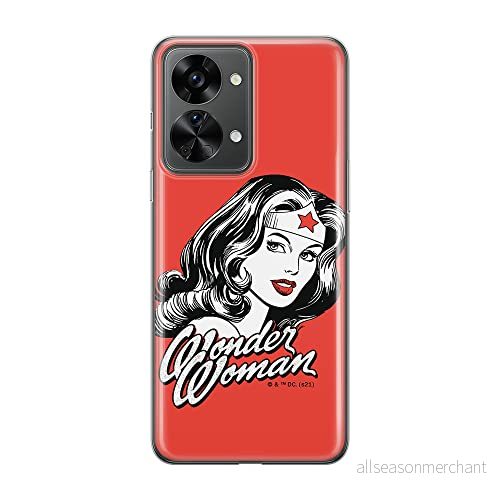 ERT GROUP mobiltelefonfodral för Oneplus NORD 2T 5G originalt och officiellt licensierat DC mönster Wonder Woman 023 optimalt anpassad till formen på mobiltelefonen, fodral tillverkad av TPU plast 5905511270216