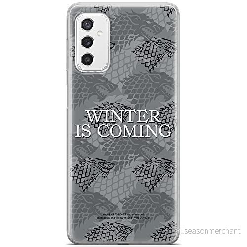 ERT GROUP mobiltelefonfodral för Samsung M52 5G originalt och officiellt licensierat Game od Thrones mönster of 019 anpassad till formen på mobiltelefonen, fodral tillverkad av TPU plast 5904805492709