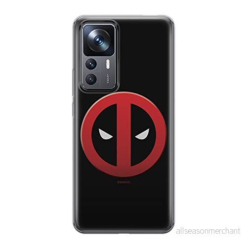 ERT GROUP mobiltelefonfodral för Xiaomi 12T/12T pro/K50 Ultra originalt och officiellt licensierat Marvel mönster Deadpool 003 anpassad till formen på mobiltelefonen, fodral tillverkad av TPU plast 5905511576165