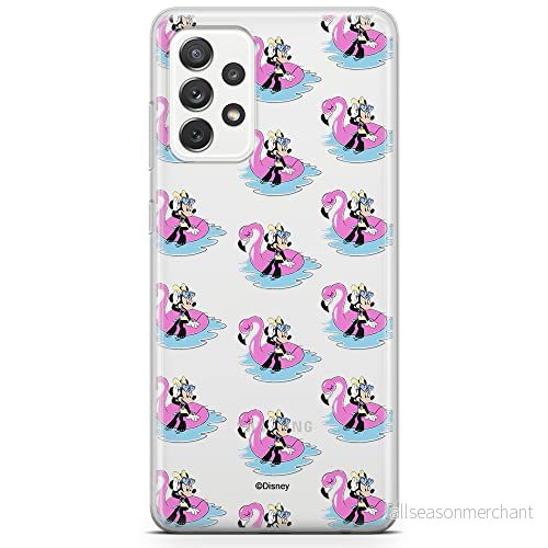 ERT GROUP mobiltelefonfodral för Samsung A73 5G originalt och officiellt licensierat Disney mönster Minnie 023 optimalt anpassad till formen på mobiltelefonen, gedeeltelijk transparant 5904805512261