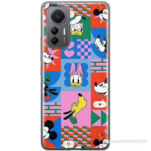 ERT GROUP mobiltelefonfodral för Xiaomi 12 LITE originalt och officiellt licensierat Disney mönster Friends 016 optimalt anpassad till formen på mobiltelefonen, fodral tillverkad av TPU plast 5905795038397