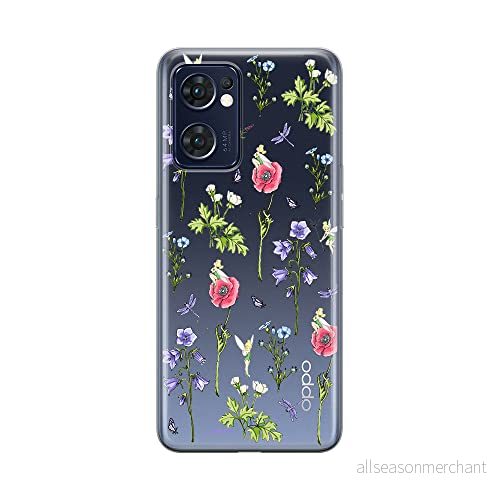 ERT GROUP mobiltelefonfodral för Oppo RENO 7 5G originalt och officiellt licensierat Disney mönster Tinker Bell 004 optimalt anpassad till formen på mobiltelefonen, gedeeltelijk transparant 5905511314194