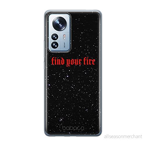 ERT GROUP mobiltelefonfodral för Xiaomi 12 / 12X originalt och officiellt licensierat Babaco mönster Find your fire 002 optimalt anpassad till formen på mobiltelefonen, fodral tillverkad av TPU plast 5905511488192
