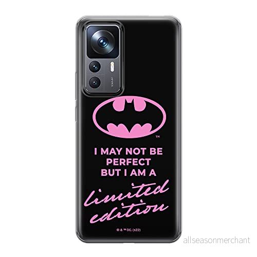 ERT GROUP mobiltelefonfodral för Xiaomi 12T/12T pro/K50 Ultra originalt och officiellt licensierat DC mönster Batman 062 optimalt anpassad till formen på mobiltelefonen, fodral tillverkad av TPU plast 5905511584566
