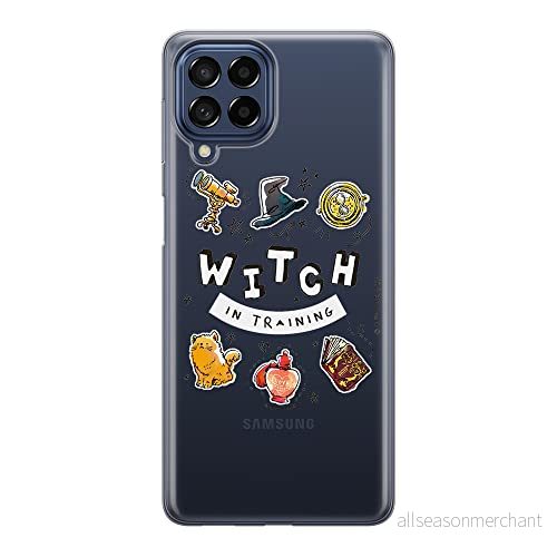 ERT GROUP mobiltelefonfodral för Samsung M53 5G originalt och officiellt licensierat Harry Potter mönster 244 optimalt anpassad till formen på mobiltelefonen, gedeeltelijk transparant 5905511391980