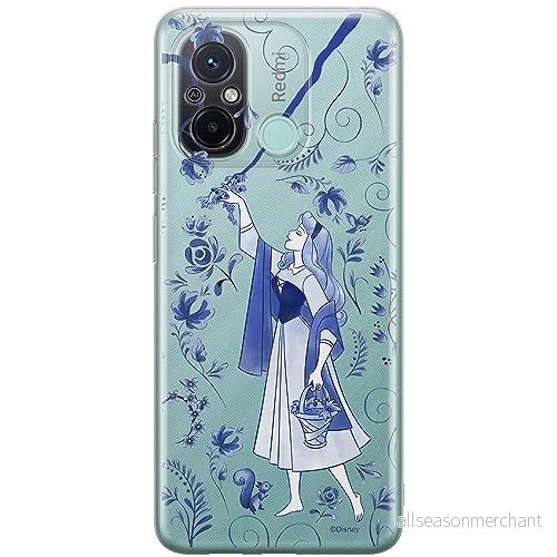 ERT GROUP mobiltelefonfodral för Xiaomi REDMI 12C/ 11A originalt och officiellt licensierat Disney mönster Aurora 003 optimalt anpassad till formen på mobiltelefonen, gedeeltelijk transparant 5905511855611