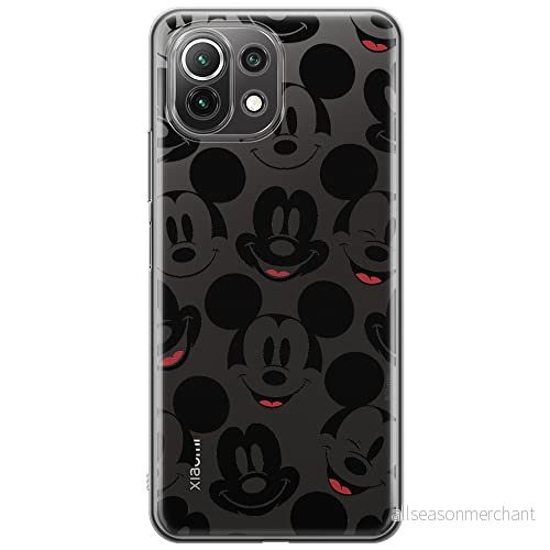 ERT GROUP mobiltelefonfodral för Xiaomi 11 LITE 4G/5G originalt och officiellt licensierat Disney mönster Mickey 018, gedeeltelijk transparant 5903932698312