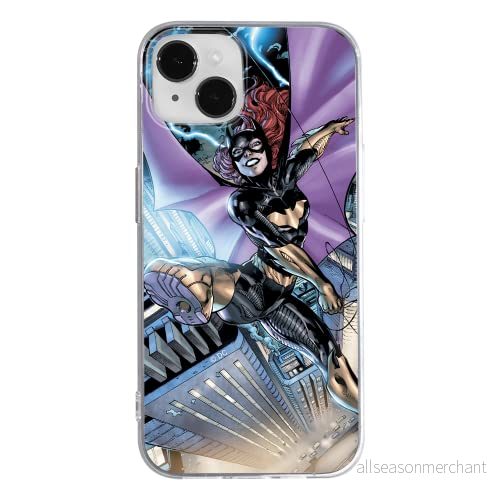 ERT GROUP mobiltelefonfodral för Apple Iphone 14 PLUS originalt och officiellt licensierat DC mönster Bat Girl 002 optimalt anpassad till formen på mobiltelefonen, fodral tillverkad av TPU plast 5905131908698