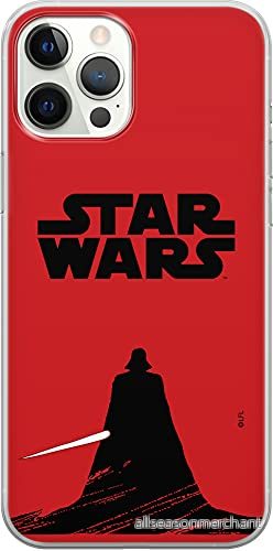 ERT GROUP mobiltelefonfodral för Apple Iphone 12 PRO MAX originalt och officiellt licensierat Star Wars mönster Darth Vader 015, fodral tillverkad av TPU plast 5903537993782