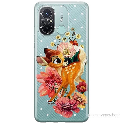 ERT GROUP mobiltelefonfodral för Xiaomi REDMI 12C/ 11A originalt och officiellt licensierat Disney mönster Bambi 014 optimalt anpassad till formen på mobiltelefonen, gedeeltelijk transparant 5905511847005