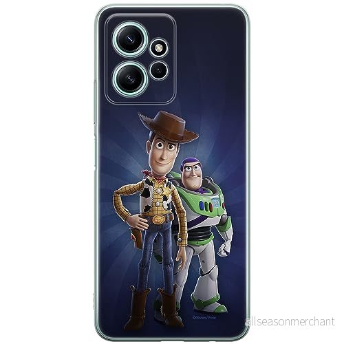ERT GROUP mobiltelefonfodral för Xiaomi REDMI NOTE 12 4G originalt och officiellt licensierat Disney mönster Toy Story 002 anpassad till formen på mobiltelefonen, fodral tillverkad av TPU plast 5905511954062