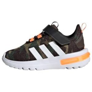 adidas Unisex Baby Racer TR23 skor barn, skugga oliv/moln vit/orange, 8 UK barn 4066756107062