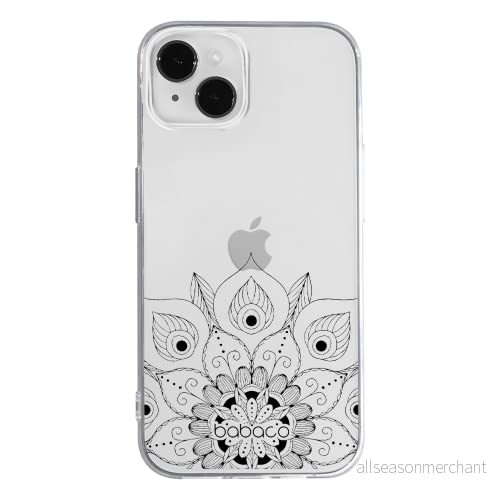 ERT GROUP mobiltelefonfodral för Apple Iphone 14 PLUS originalt och officiellt licensierat Babaco mönster Mandalas 008 optimalt anpassad till formen på mobiltelefonen, gedeeltelijk transparant 5905131901521