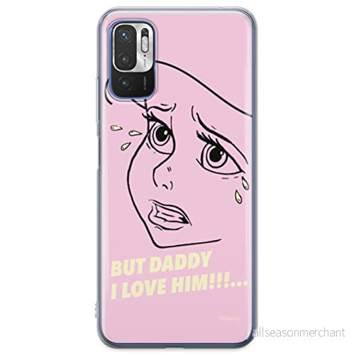 ERT GROUP mobiltelefonfodral för Xiaomi REDMI NOTE 10 5G / POCO M3 PRO originalt och officiellt licensierat Disney mönster Ariel 007, fodral tillverkad av TPU plast 5904805614255