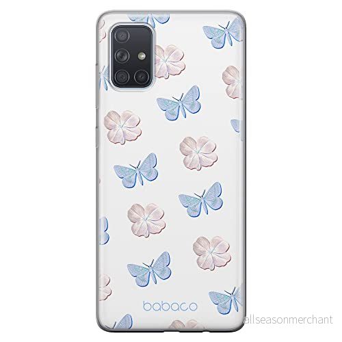 ERT GROUP mobiltelefonfodral för Samsung A71 originalt och officiellt licensierat Babaco mönster Flowers 043 optimalt anpassad till formen på mobiltelefonen, fodral tillverkad av TPU plast 5905131321220
