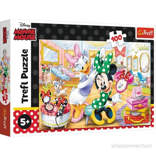 Trefl Disney Mimmi Pigg Pussel 100 Bitar 5900511163872
