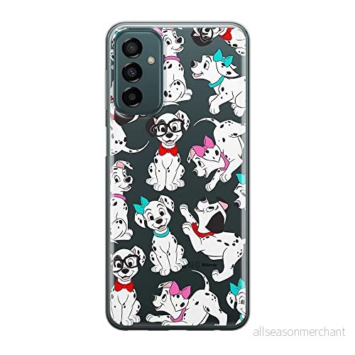 ERT GROUP mobiltelefonfodral för Samsung M13 4G/M23 5G/F23 originalt och officiellt licensierat Disney mönster Dalmatians 006 optimalt anpassad till formen på mobiltelefonen, gedeeltelijk transparant 5905511372798