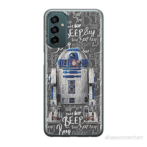 ERT GROUP mobiltelefonfodral för Samsung M13 4G/M23 5G/F23 originalt och officiellt licensierat Star Wars mönster R2D2 004 anpassad till formen på mobiltelefonen, fodral tillverkad av TPU plast 5905511374839