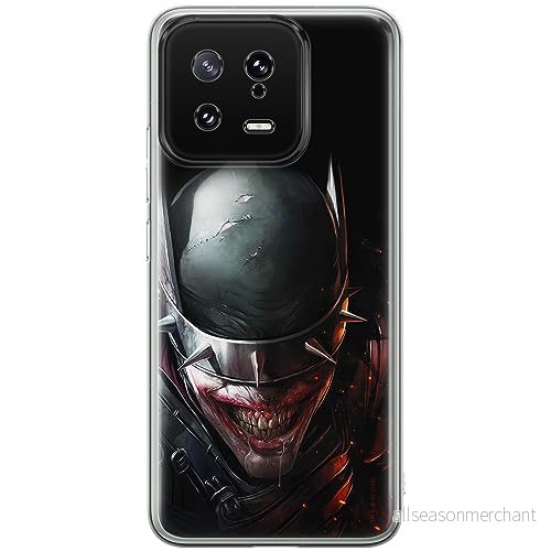 ERT GROUP mobiltelefonfodral för Xiaomi 13 originalt och officiellt licensierat DC mönster Batman Who Laughs 002 optimalt anpassad till formen på mobiltelefonen, fodral tillverkad av TPU plast 5905511912628