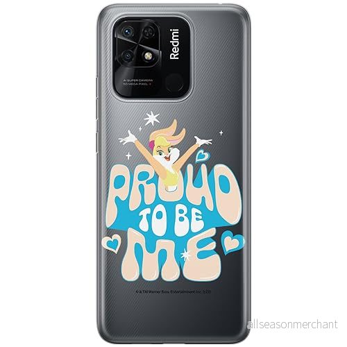 ERT GROUP mobiltelefonfodral för Xiaomi REDMI 10C originalt och officiellt licensierat Looney Tunes mönster Lola 005 optimalt anpassad till formen på mobiltelefonen, gedeeltelijk transparant 5905795067250