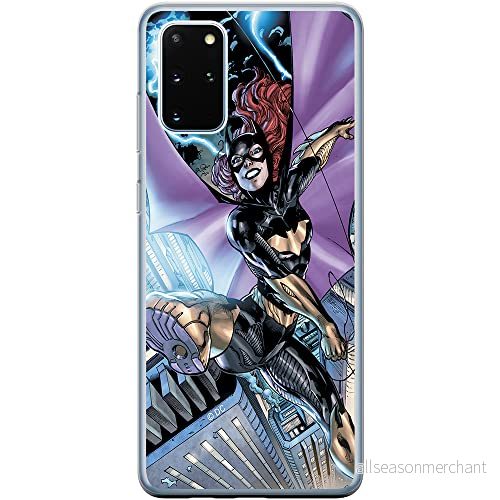 ERT GROUP mobiltelefonfodral för Samsung S20 PLUS / S11 originalt och officiellt licensierat DC mönster Bat Girl 002 Vit optimalt anpassad till formen på mobiltelefonen, fodral tillverkad av TPU plast 5903537535715