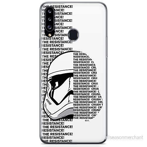 ERT GROUP mobiltelefonfodral för Samsung A20S originalt och officiellt licensierat Star Wars mönster Stormtrooper 012 optimalt anpassad till formen på mobiltelefonen, fodral tillverkad av TPU plast 5904805440892