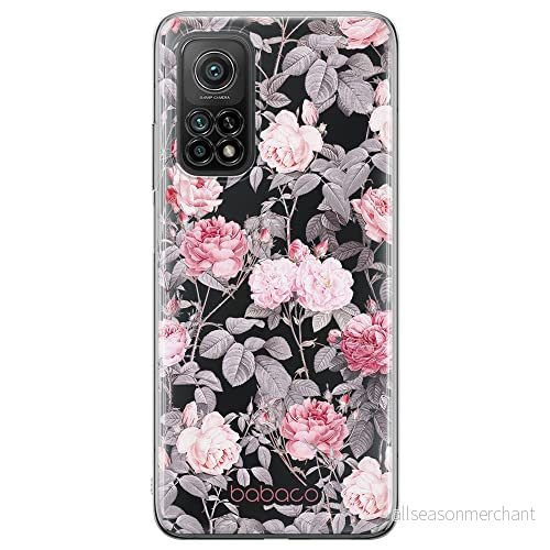 ERT GROUP mobiltelefonfodral för Huawei P30 Lite originalt och officiellt licensierat Babaco mönster Flowers 054 Vit optimalt anpassad till formen på mobiltelefonen, gedeeltelijk transparant 5905131354235