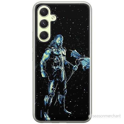 ERT GROUP mobiltelefonfodral för Samsung A54 5G originalt och officiellt licensierat Marvel mönster Thor 004 optimalt anpassad till formen på mobiltelefonen, fodral tillverkad av TPU plast 5905511807276