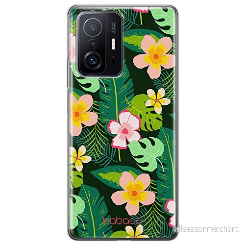 ERT GROUP mobiltelefonfodral för Xiaomi 11T 5G / PRO originalt och officiellt licensierat Babaco mönster Flowers 019 anpassad till formen på mobiltelefonen, fodral tillverkad av TPU plast 5904805559426