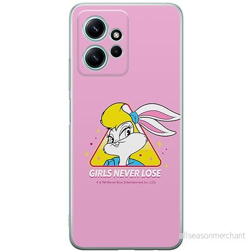 ERT GROUP mobiltelefonfodral för Xiaomi REDMI NOTE 12 4G originalt och officiellt licensierat Looney Tunes mönster Lola 008 anpassad till formen på mobiltelefonen, fodral tillverkad av TPU plast 5905795072315