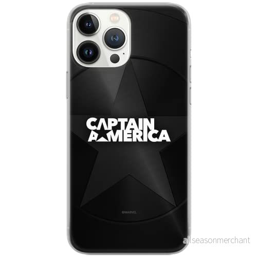 ERT GROUP mobiltelefonfodral för Samsung A51 originalt och officiellt licensierat Marvel mönster Captain America 024 Vit optimalt anpassad till formen på mobiltelefonen, fodral tillverkad av TPU plast 5903537490441