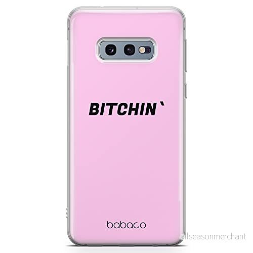 ERT GROUP mobiltelefonfodral för Samsung S10e originalt och officiellt licensierat Babaco mönster 90's Girl 011 optimalt anpassad till formen på mobiltelefonen, fodral tillverkad av TPU plast 5903932349054