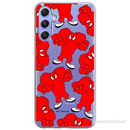 ERT GROUP mobiltelefonfodral för Samsung A34 5G originalt och officiellt licensierat Looney Tunes mönster Gossamer 001 optimalt anpassad till formen på mobiltelefonen, gedeeltelijk transparant 5905511787646