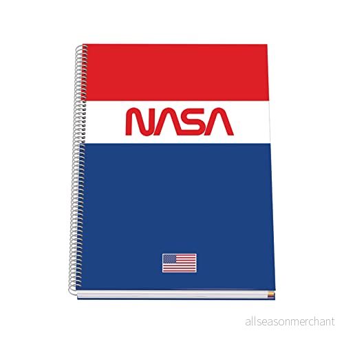 Dohe A4 anteckningsbok (fodrad karta interiör 5 mm) Nasa Flag 8421938514483
