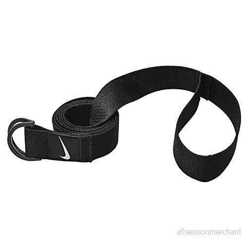 Nike Unisex vuxen IKE Mastery Yoga Strap Band Svart/Antracit/lt Smoke Grey, 182 cm 887791411792