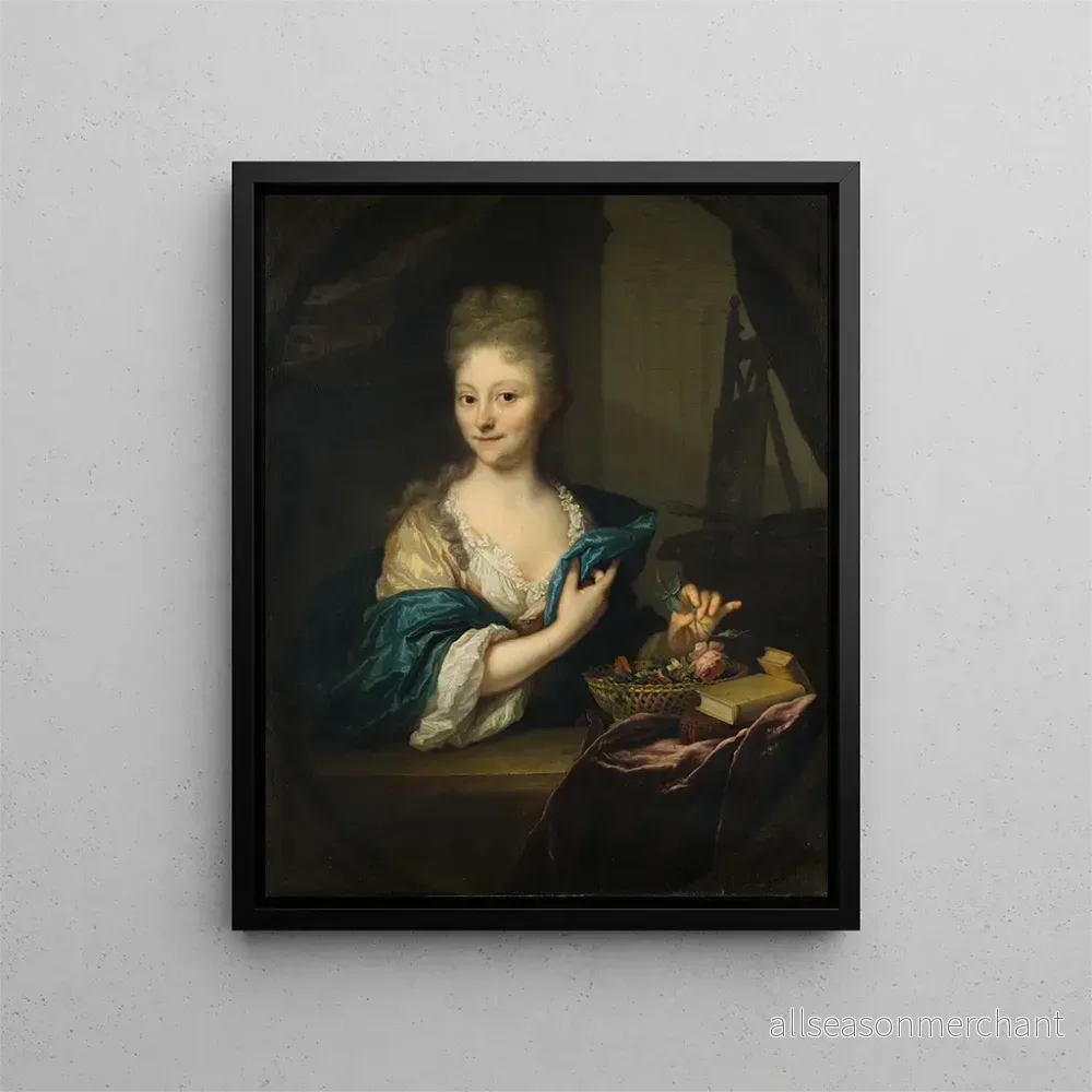 Målning Catharina Backer 1689-1766 – Arnold Boonen | Konsttryck Målning Catharina Backer 1689-1766 – Arnold Boonen | Konsttryck