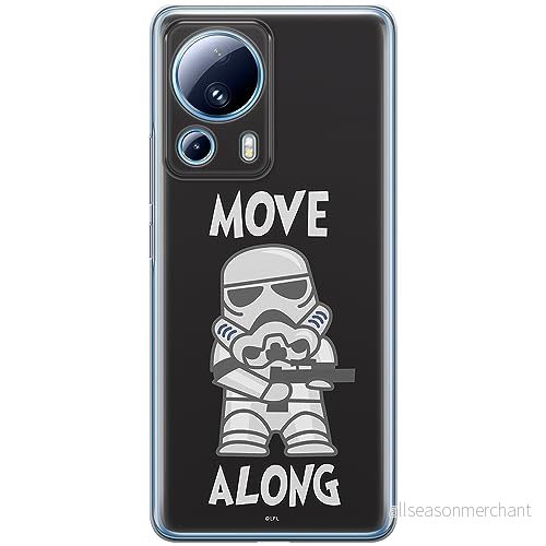 ERT GROUP mobiltelefonfodral för Xiaomi 13 LITE/CIVI 2 originalt och officiellt licensierat Star Wars mönster Stormtrooper 002 anpassad till formen på mobiltelefonen, fodral tillverkad av TPU plast 5905511921835