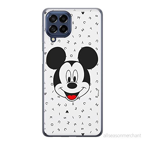 ERT GROUP mobiltelefonfodral för Samsung M33 5G originalt och officiellt licensierat Disney mönster Mickey 020 optimalt anpassad till formen på mobiltelefonen, fodral tillverkad av TPU plast 5905511345976