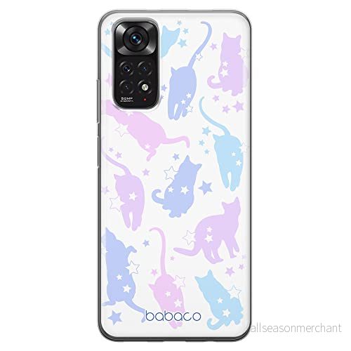 ERT GROUP mobiltelefonfodral för Xiaomi REDMI 10 originalt och officiellt licensierat Babaco mönster Cats 016 anpassad till formen på mobiltelefonen, fodral tillverkad av TPU plast 5905131099983