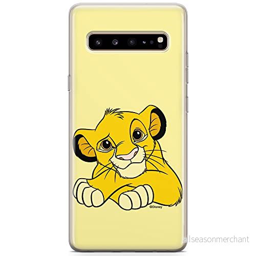 ERT GROUP mobiltelefonfodral för Samsung S10 5G originalt och officiellt licensierat Disney mönster Simba & Friends 009 optimalt anpassad till formen på mobiltelefonen, fodral tillverkad av TPU plast 5905131175656