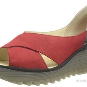 Fly London Yoma307fly sandal för kvinnor, Läppstift röd grafit, 35 EU 5601382336715 Fly London Yoma307fly sandal för kvinnor, Läppstift röd grafit, 35 EU 5601382336715