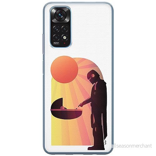 ERT GROUP mobiltelefonfodral för Xiaomi REDMI NOTE 11 5G/11S 5G/11T 5G/POCO M4 PRO 5G originalt och officiellt licensierat Star Wars mönster Baby Yoda 031, fodral tillverkad av TPU plast 5905511753092