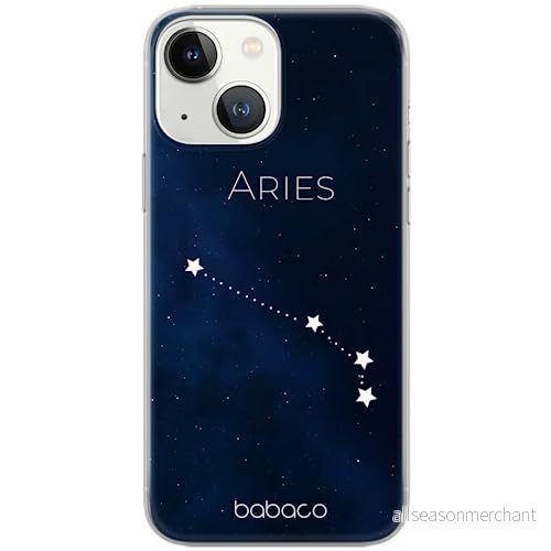ERT GROUP mobiltelefonfodral för Apple Iphone 13 MINI originalt och officiellt licensierat Babaco mönster Zodiac Constellation 001, fodral tillverkad av TPU plast 5903932848908