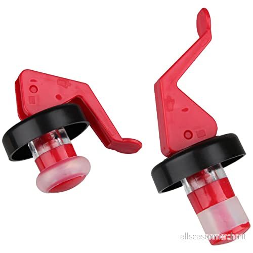 FACKELMANN 2 flaskor spridare, plast, röd/vit/svart, diameter ca 3 cm, enheter 4008033495691