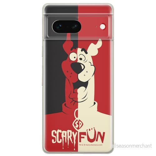 ERT GROUP mobiltelefonfodral för Google PIXEL 7 originalt och officiellt licensierat Scooby Doo mönster 008 optimalt anpassad till formen på mobiltelefonen, fodral tillverkad av TPU plast 5905795158651