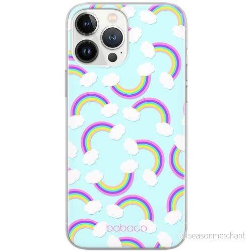 ERT GROUP mobiltelefonfodral för Samsung A51 originalt och officiellt licensierat Babaco mönster Rainbow 002 Vit optimalt anpassad till formen på mobiltelefonen, fodral tillverkad av TPU plast 5904805417825